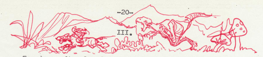 Frank Kelly Freas Heretic In A Balloon Manuscript Preliminary