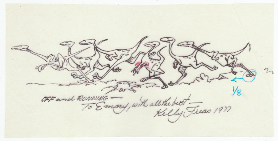 Frank Kelly Freas Heretic In A Balloon Drawing