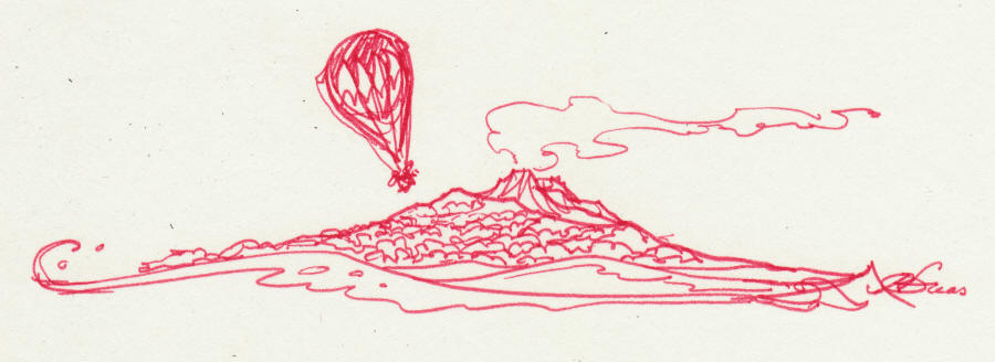 Frank Kelly Freas Heretic In A Balloon Manuscript Preliminary