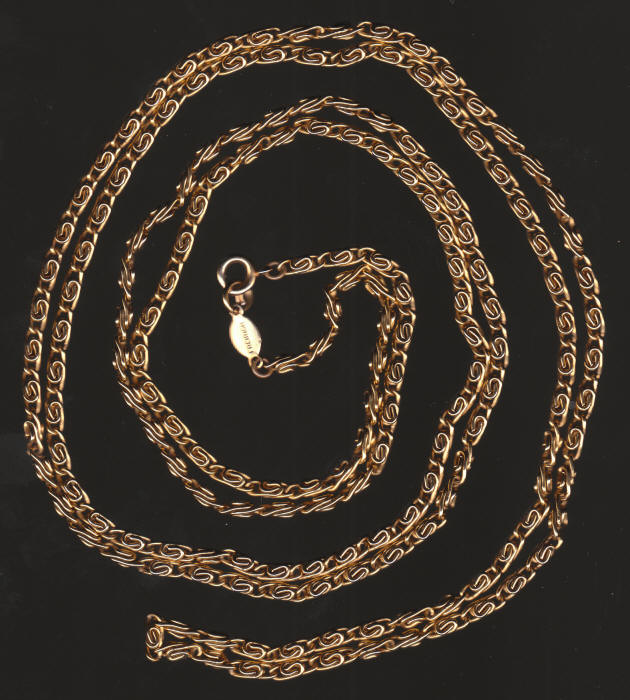 Freirich Goldtone Chain Necklace