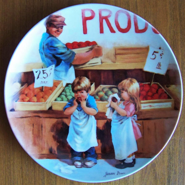 Friends I Remember Plate 5 front