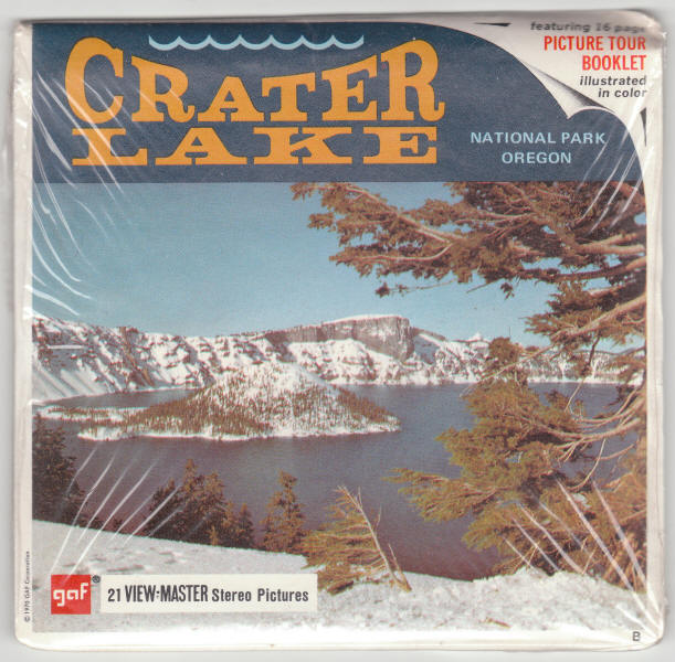 Crater Lake 1970 GAF View-Master Slides