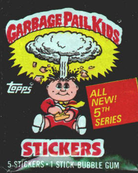 1986 Topps Garbage Pail Kids Stickers Series 5 Wrapper