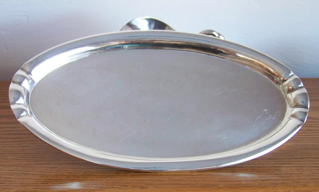 Gayer and Krauss German Silver 3-Piece Sugar Bowl and Creamer Set