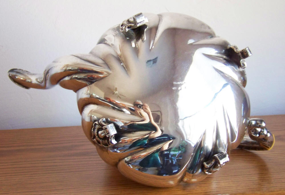 Gayer and Krauss German Silver 5-Piece Coffee and Tea Service