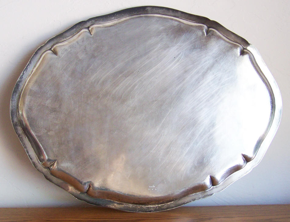 Gayer and Krauss German Silver 5-Piece Coffee and Tea Service Tray