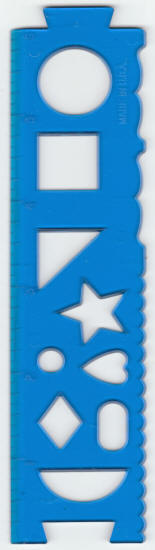 1972 General Mills Super Ruler Cereal Premium