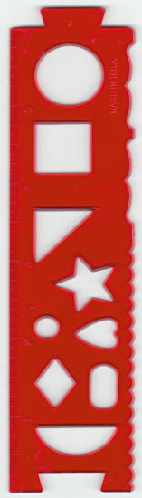 General Mills Super Ruler Cereal Premium 1972