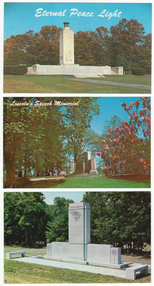 Gettysburg Pennsylvania Post Cards