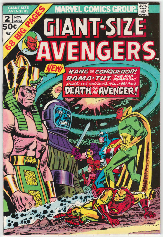 Giant Size Avengers 2 front cover