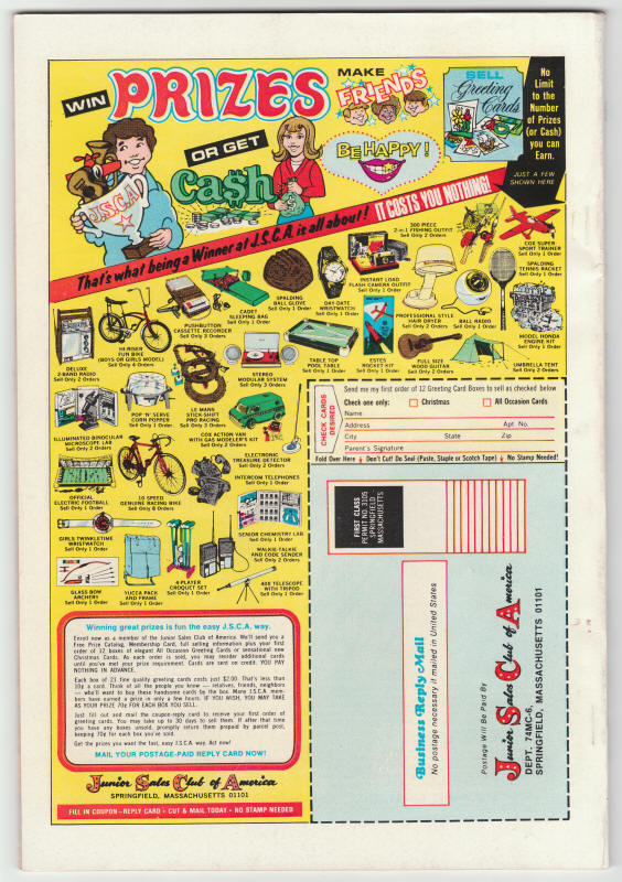 Giant Size Conan The Barbarian #1 back cover