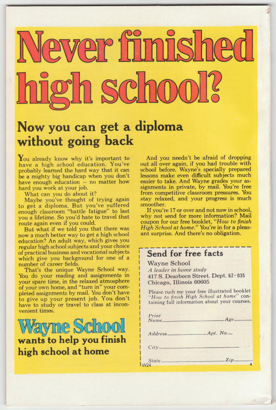 Giant Size Conan The Barbarian #3 back cover