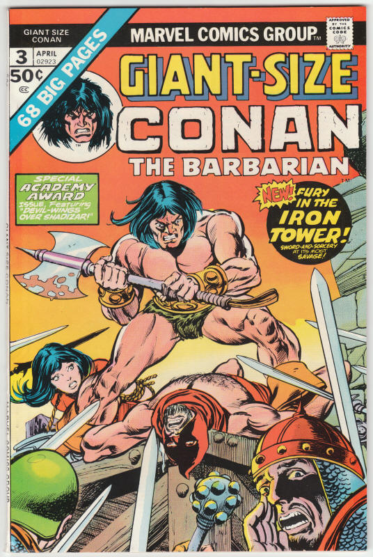 Giant Size Conan The Barbarian #3 front cover