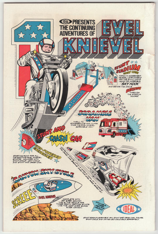 Giant Size Fantastic Four #4 back cover