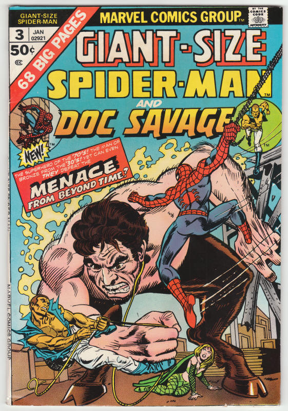 Giant Size Spider-Man #3 front cover