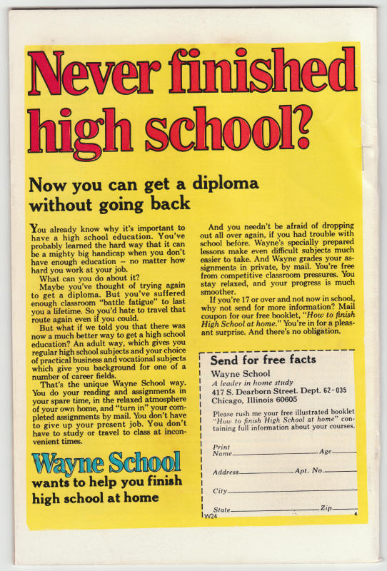 Giant Size Super-Villain Team-Up #1 back cover