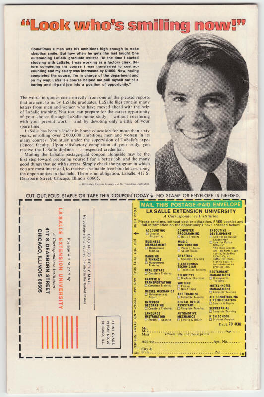 Giant-Size X-Men #2 back cover