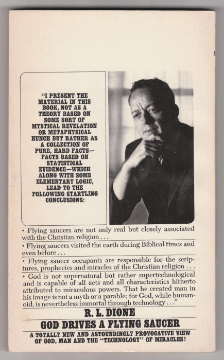 God Drives A Flying Saucer back cover