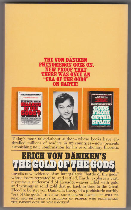 Gold Of The Gods back cover