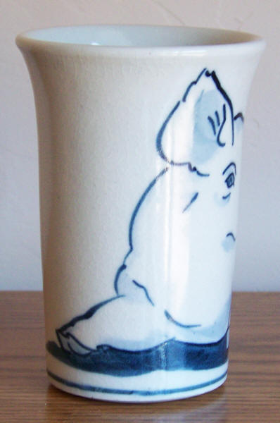 Pig Mug by Gordon Ward