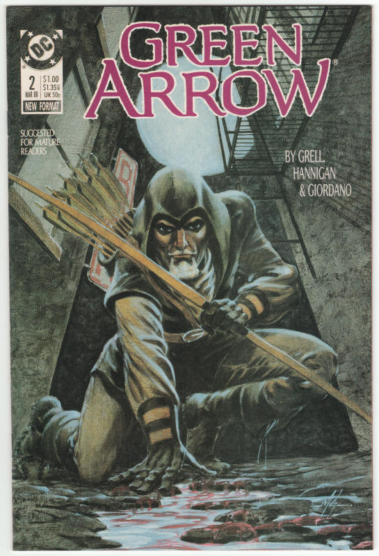 Green Arrow #2 front cover