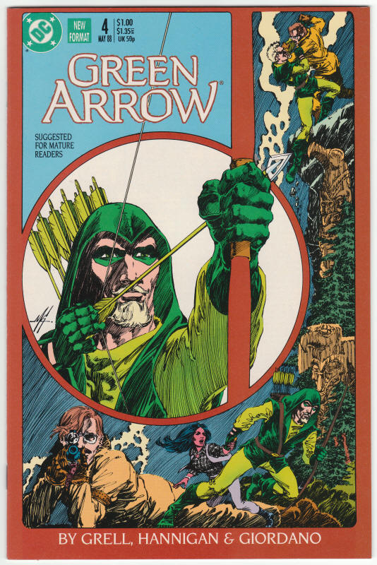 Green Arrow #4 front cover