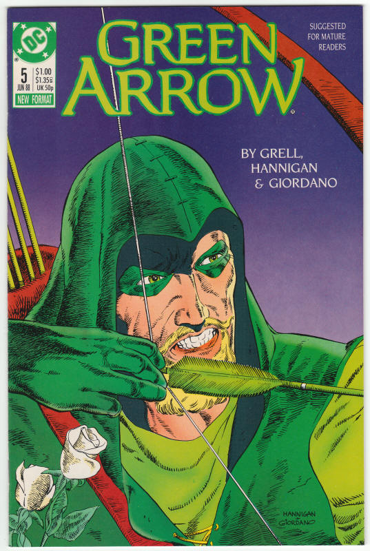 Green Arrow #5 front cover