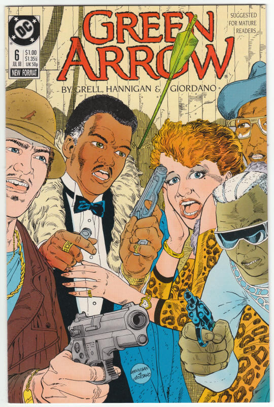 Green Arrow #6 front cover