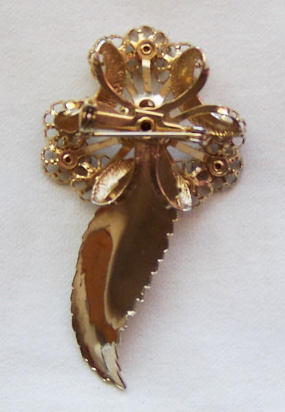 Vintage Costume Jewelry Brooch