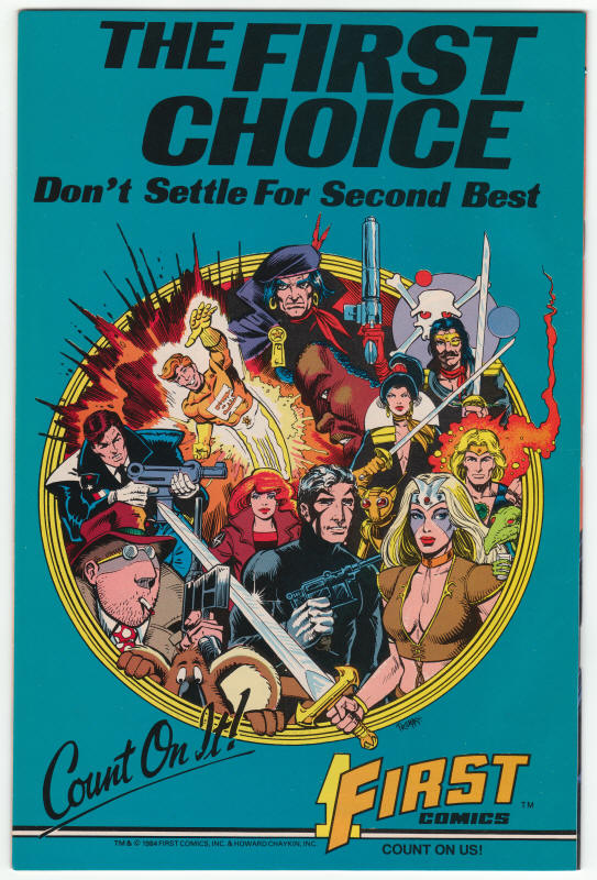 Grimjack #1 back cover