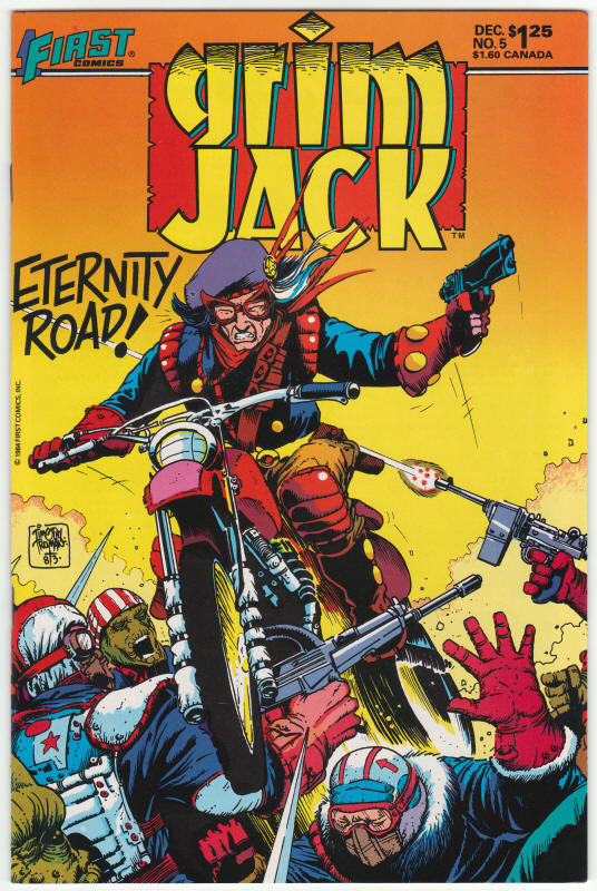 Grimjack #5 front cover