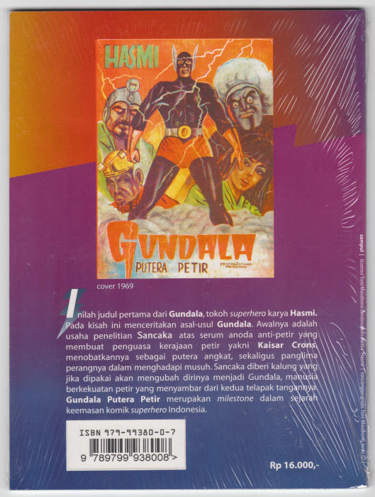 Asal Usul Gundala back cover