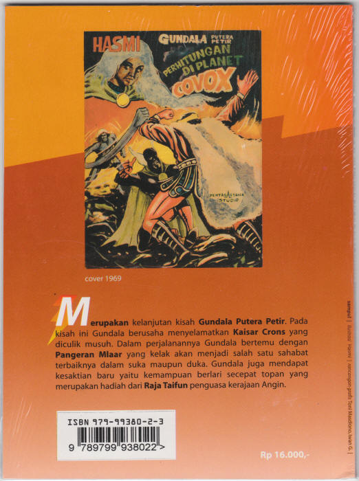 Gundala Perhitungan Di Planet Covox back cover