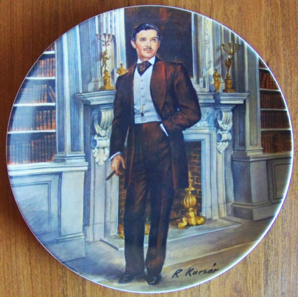 Gone With The Wind Plate 4 front