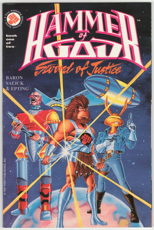 Hammer Of God Sword Of Justice #1 front cover