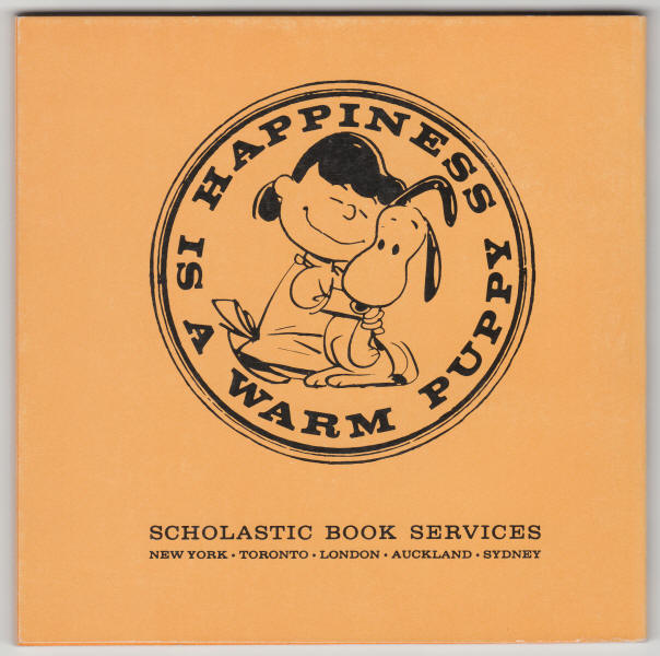 Happiness Is A Warm Puppy back cover