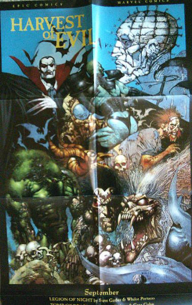 Harvest Of Evil Simon Bisley Promo Poster