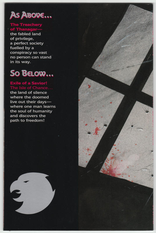 Hawkworld #2 back cover