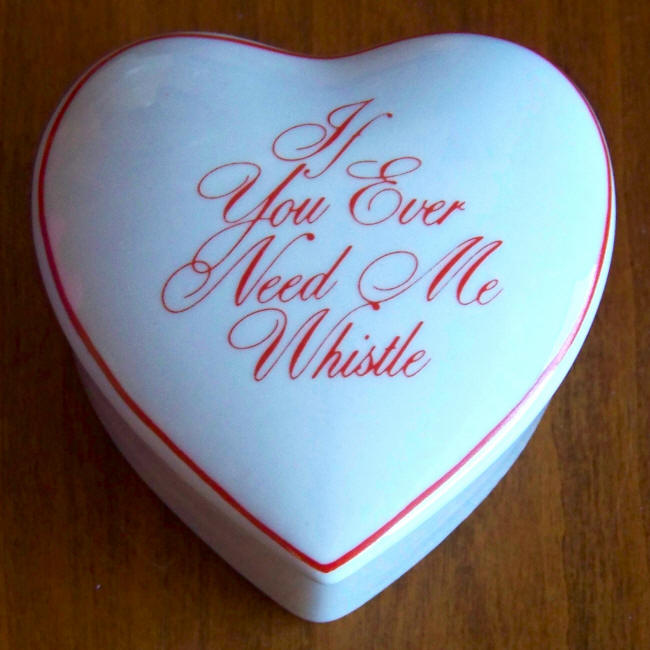 Heart Shaped Ceramic Treasure Box