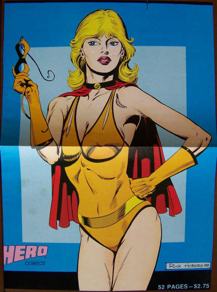 Hero Comics Rick Hoberg Promo Poster
