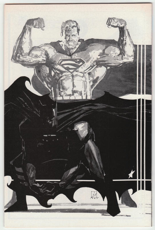 Heroes Against Hunger #1 back cover