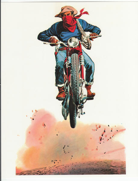 Gray Morrow Heroes Portfolio Vigilante