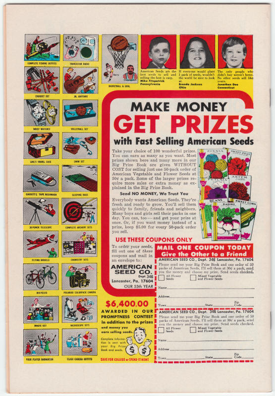 Hero For Hire #10 back cover