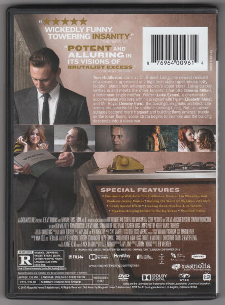 High Rise DVD back