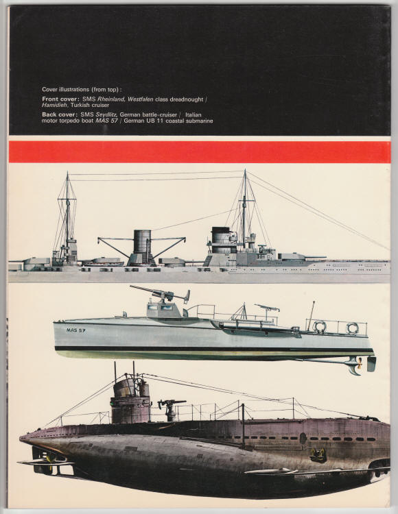 History Of The World Wars Special Warships Of The First World War back cover