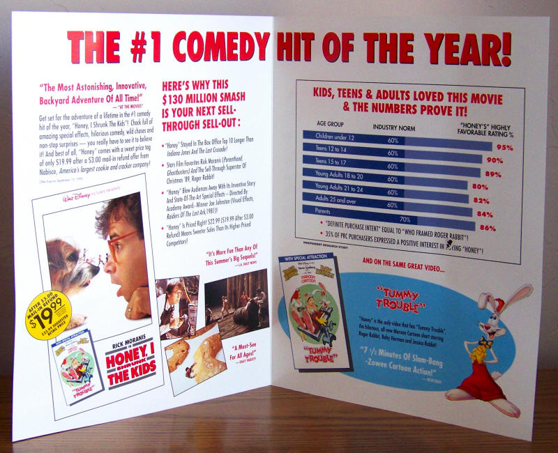 Honey I Shrunk The Kids VHS Promo Pack