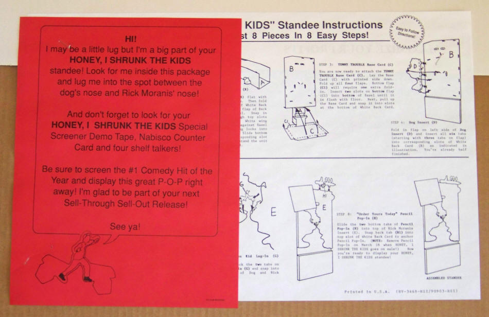 Honey I Shrunk The Kids Standee