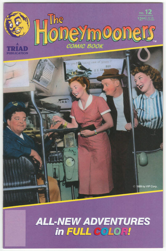 The Honeymooners #12 Triad front cover