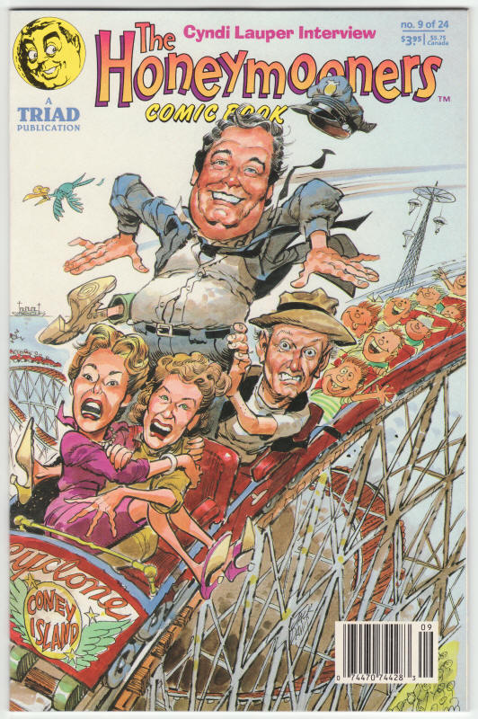 The Honeymooners #9 Triad front cover