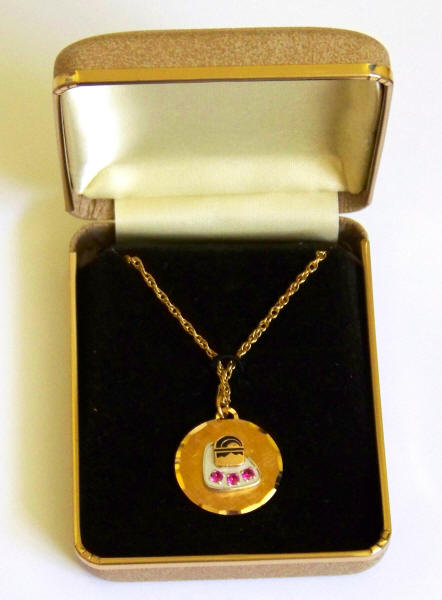 Rural Metro Service Award Necklace